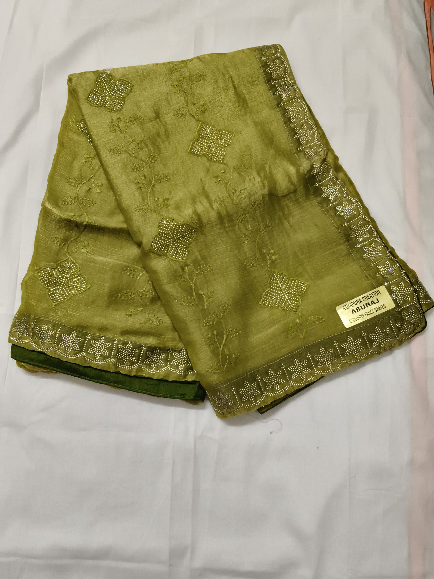 Party wear jorget silk saree (w11)