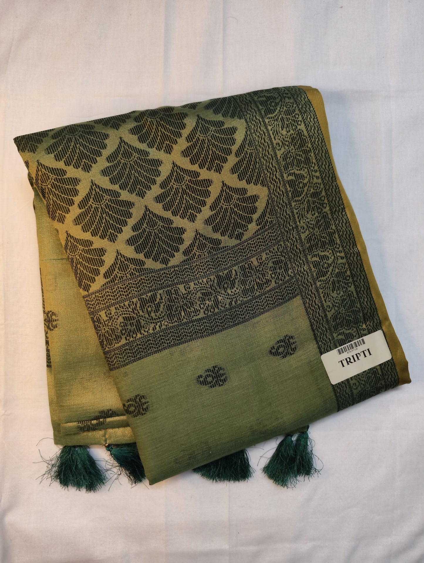 Jhamdhani tissue murga saree