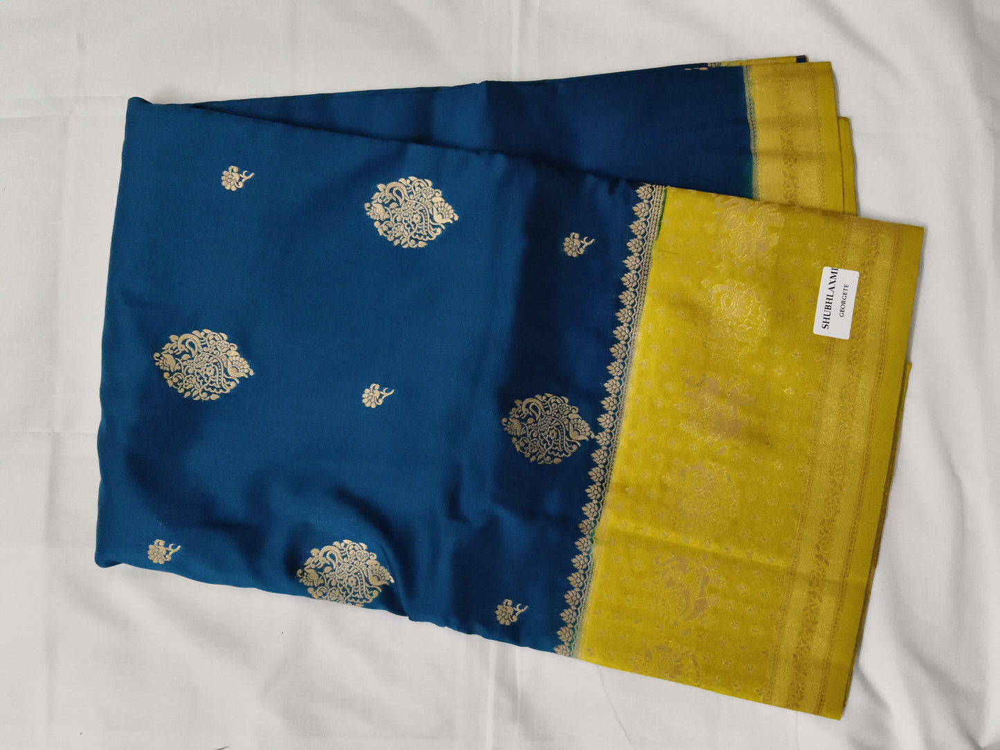 Udaan semi jorget silk saree
