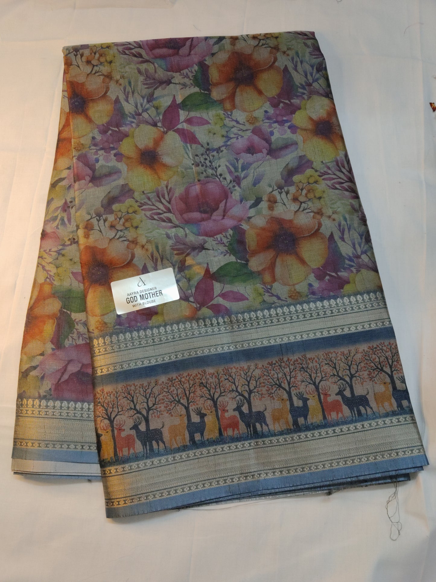 Daily wear god mother saree