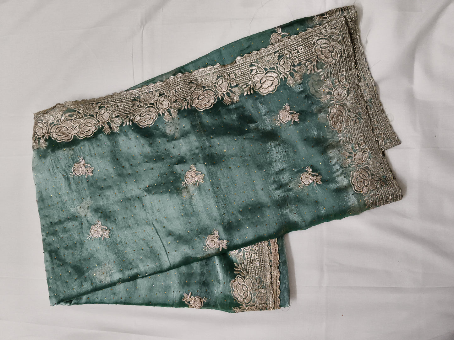 Party wear jorget silk saree (w26)