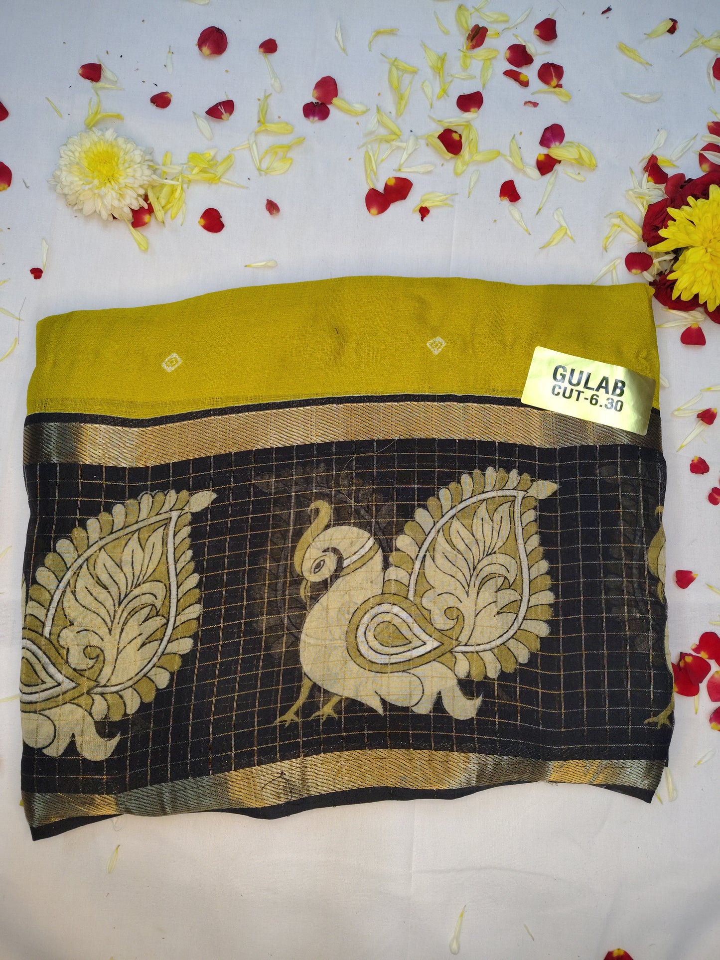 Daily wear gulab saree