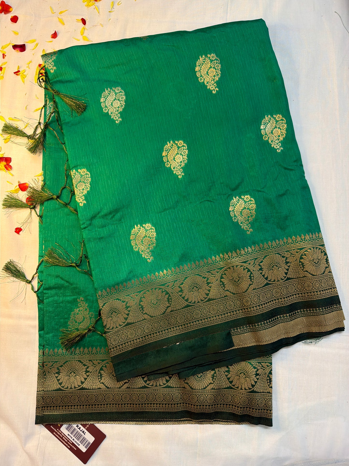 Butta flower design sarees