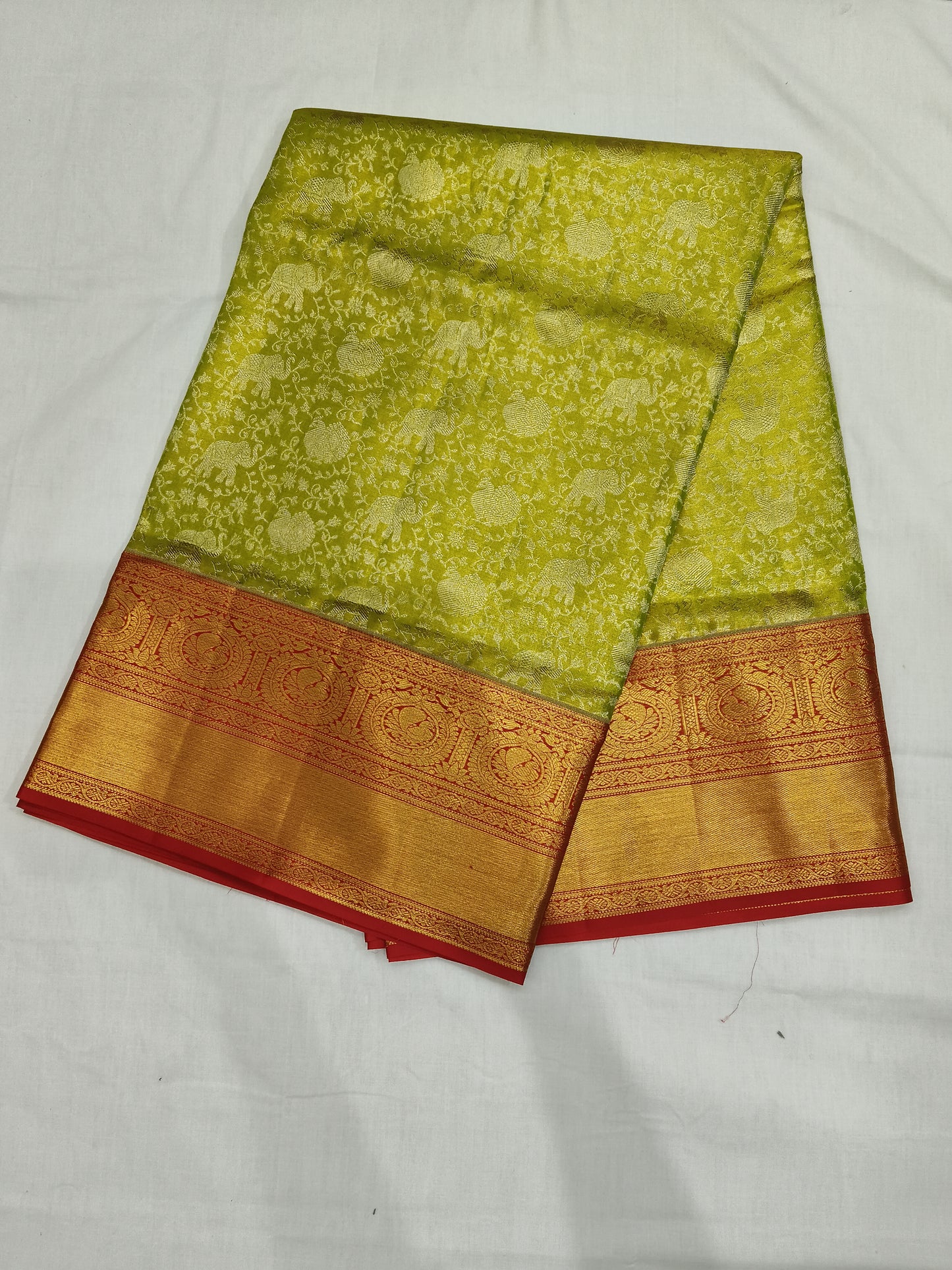 Meenakari designer pure silk mark certificated saree