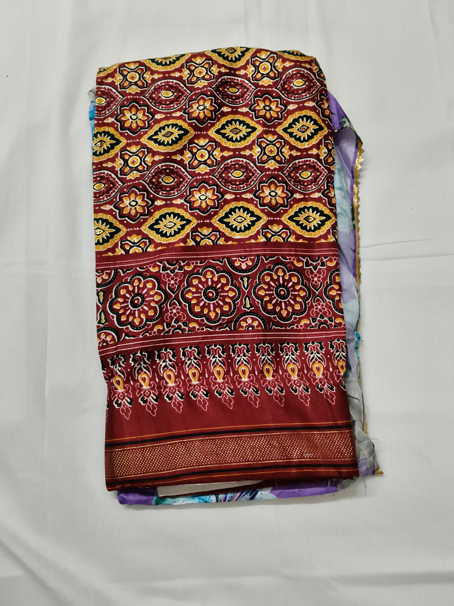 Designer printed lehenga with blouse