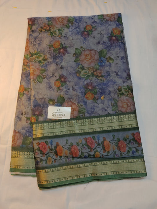 Daily wear god mother saree