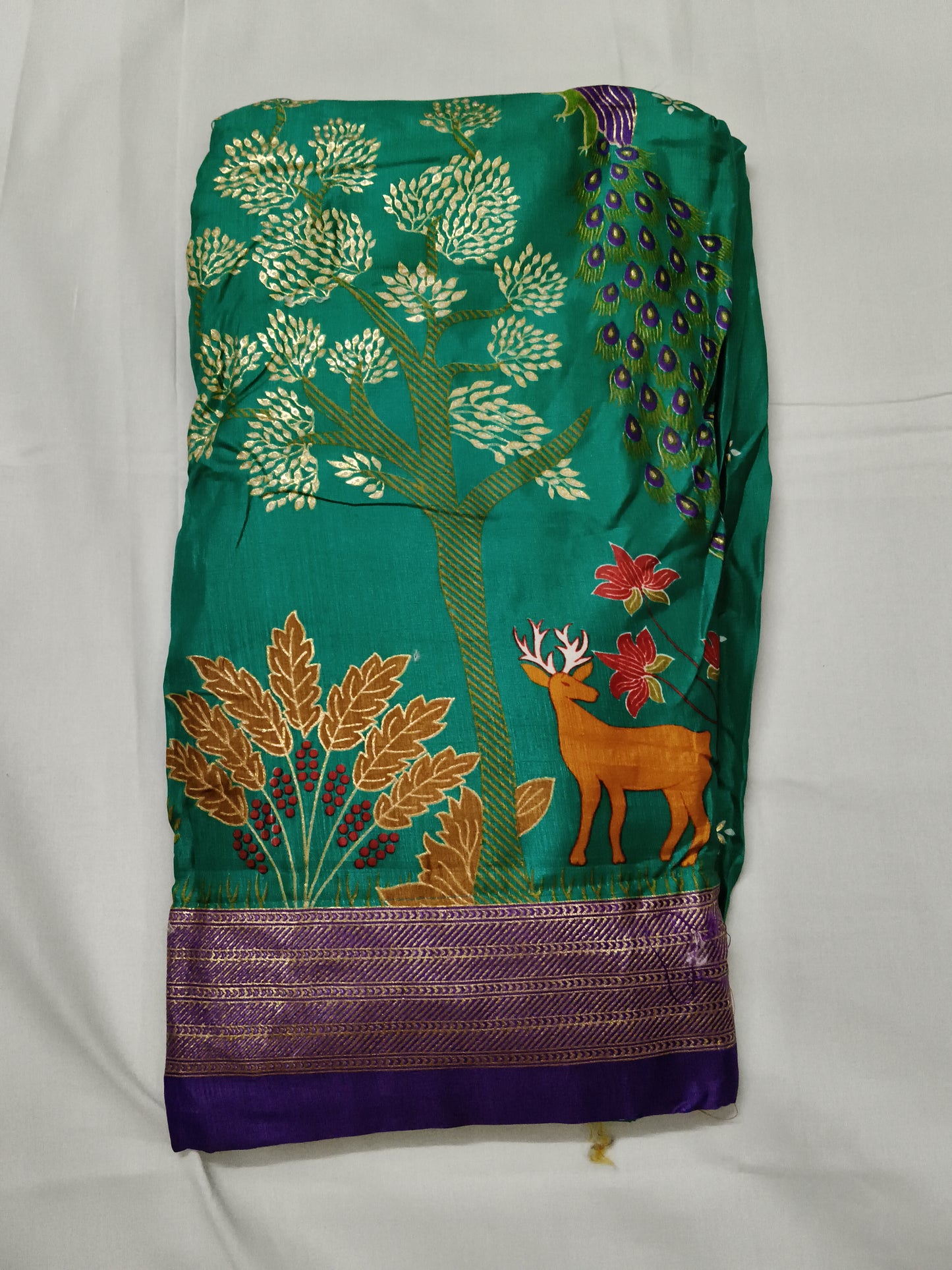 Designer printed lehenga with blouse