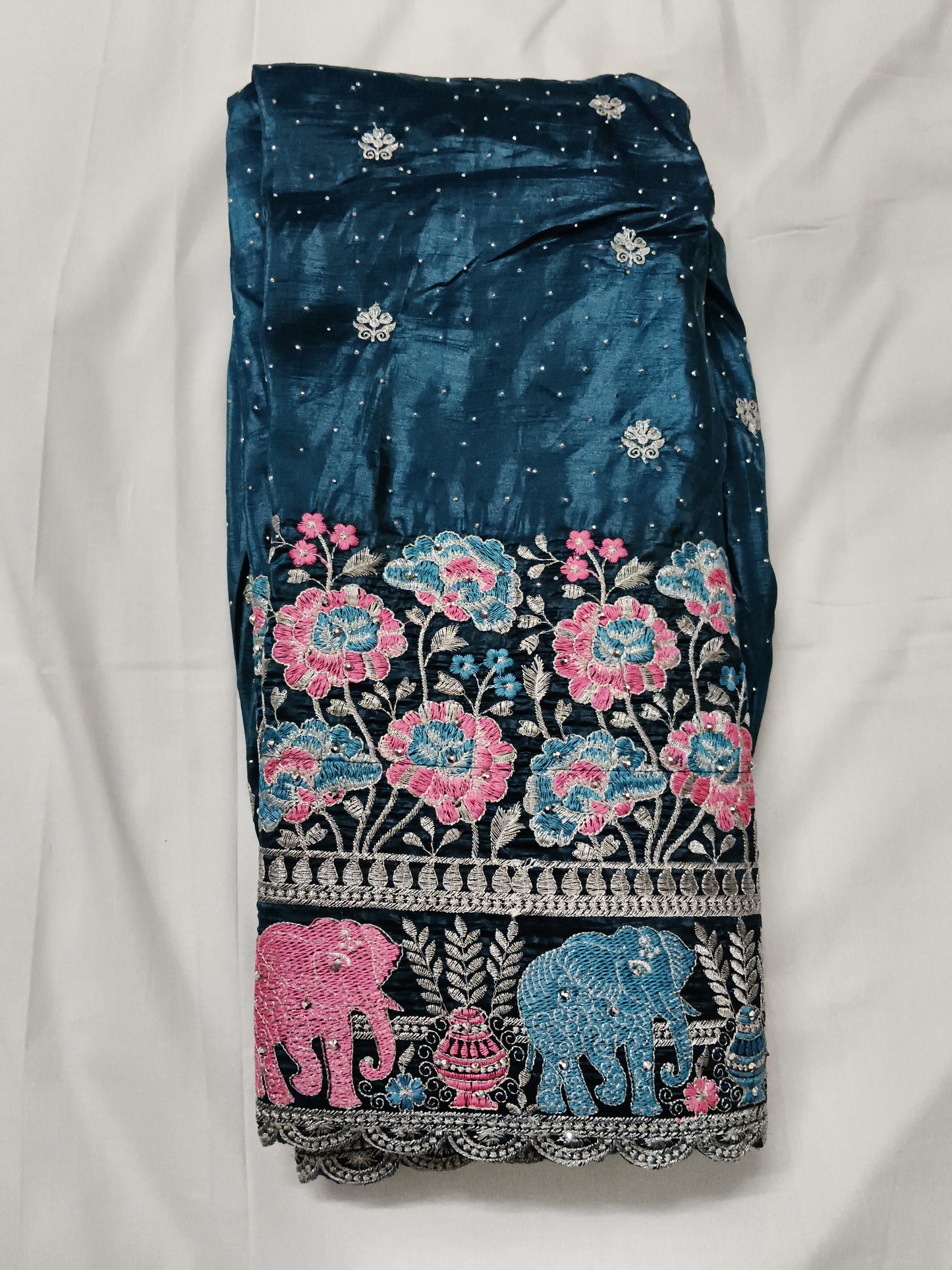Fancy lehenga with work