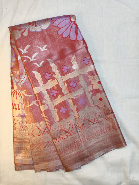 Artistic semi pattu