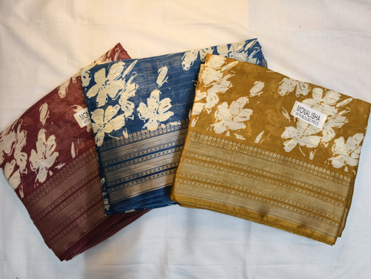 Daily wear monalisa combo sarees