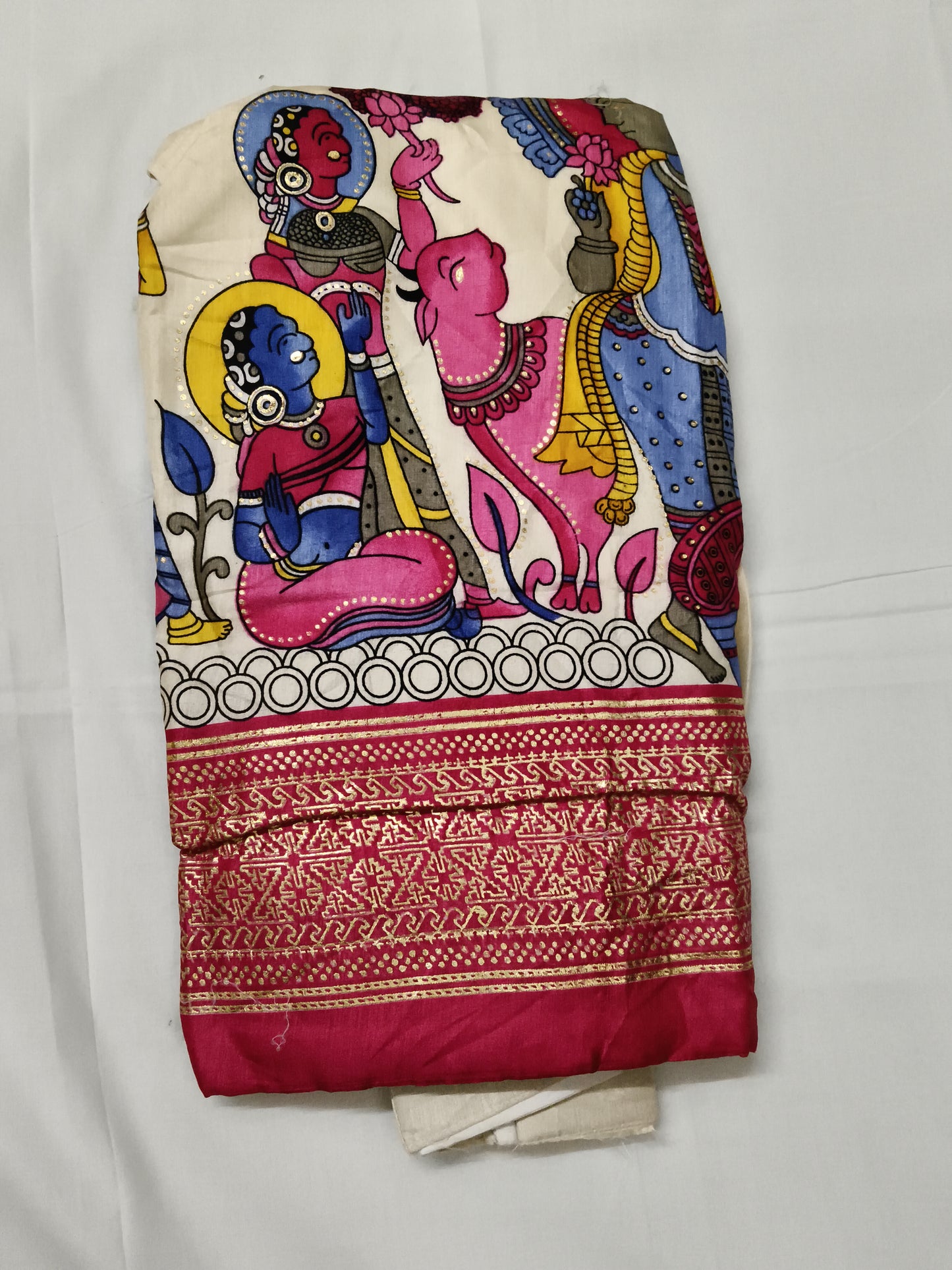 Designer printed lehenga with blouse