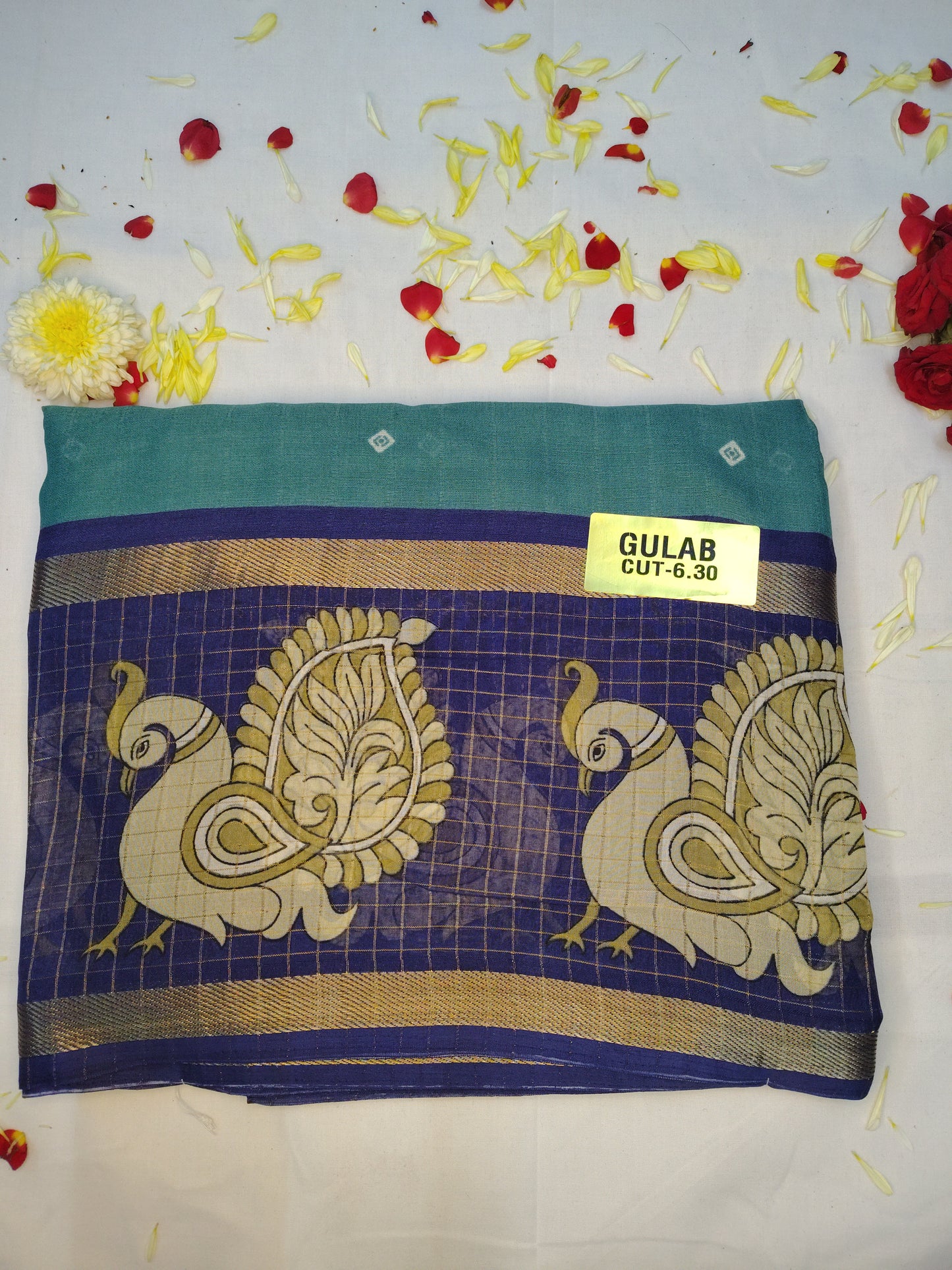 Daily wear gulab saree