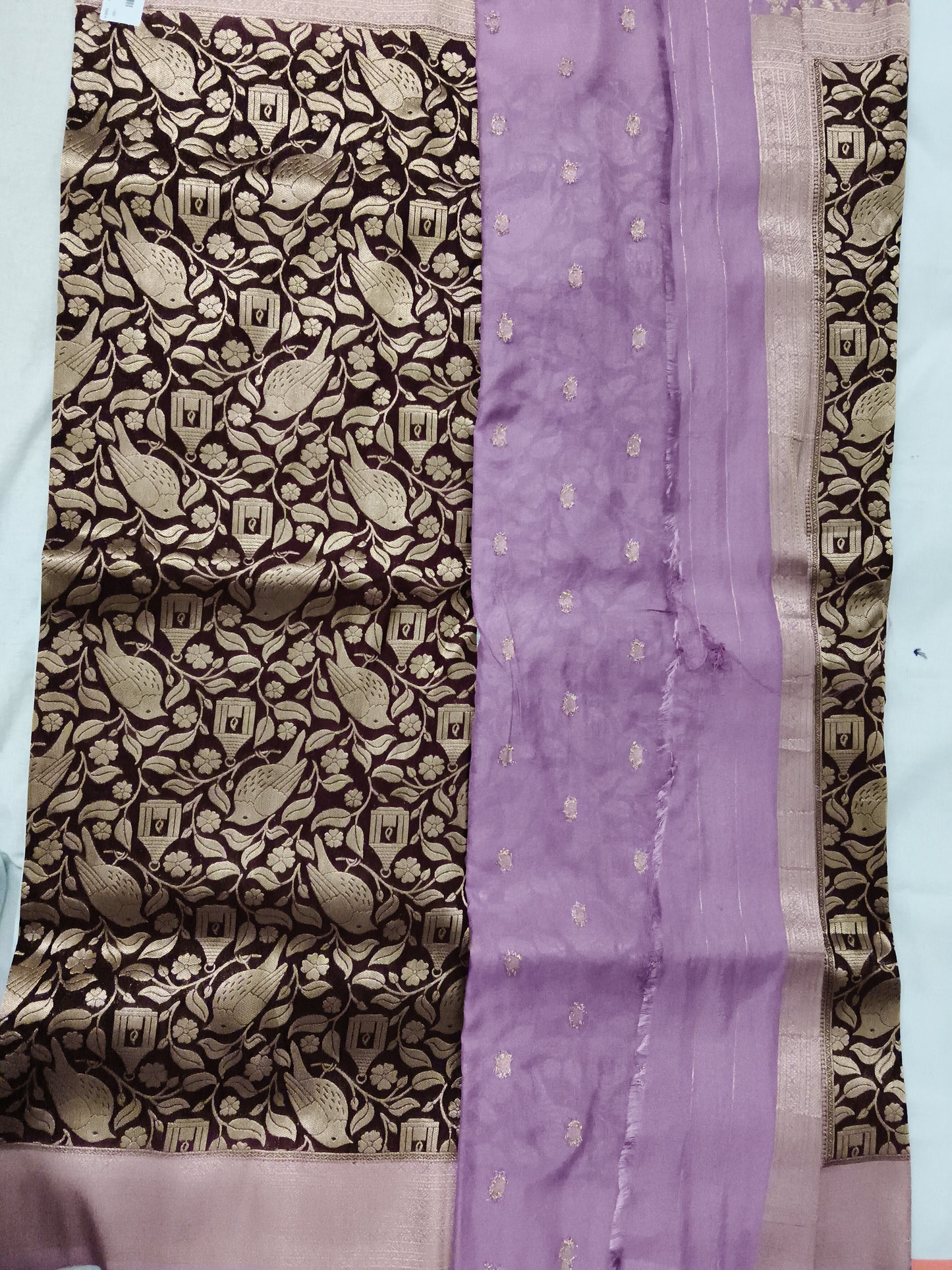 Kaddi jorget designer saree