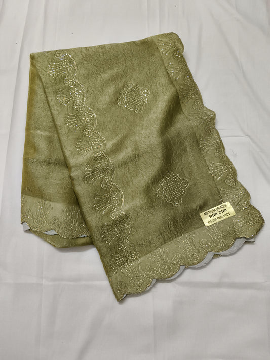 Party wear jorget silk saree (w29)