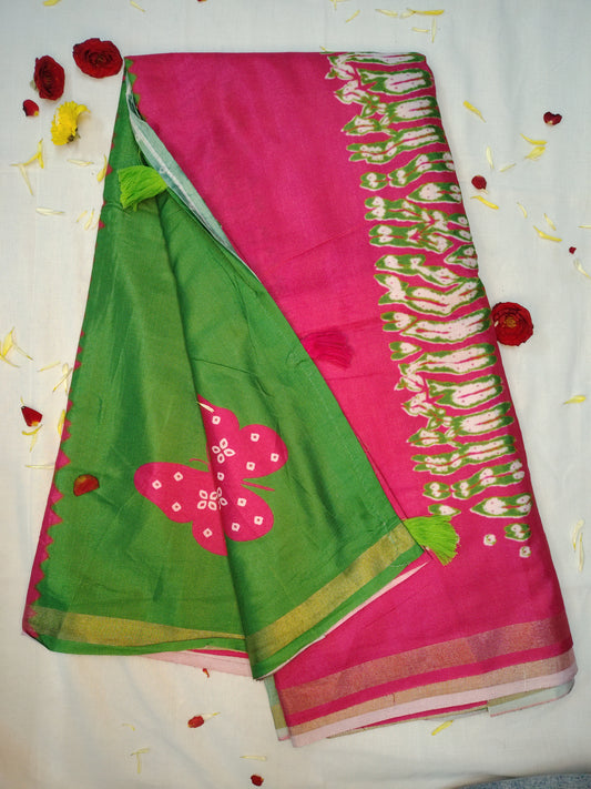 Mallai silk saree