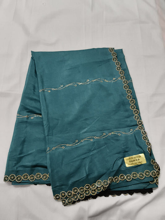 Party wear jorget silk saree (w21)