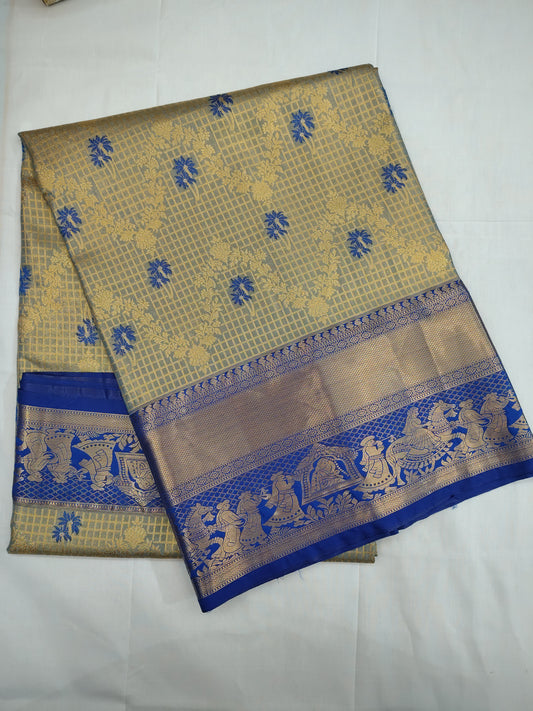 Kanjeevaram semi pattu
