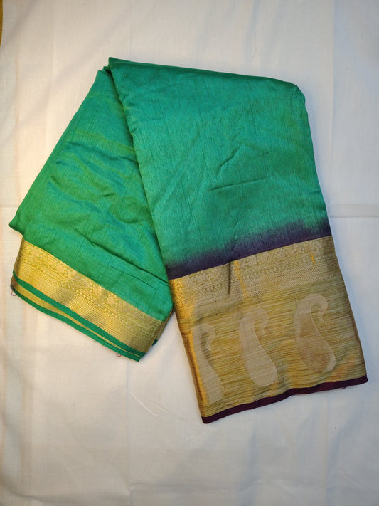 Tassar silk saree