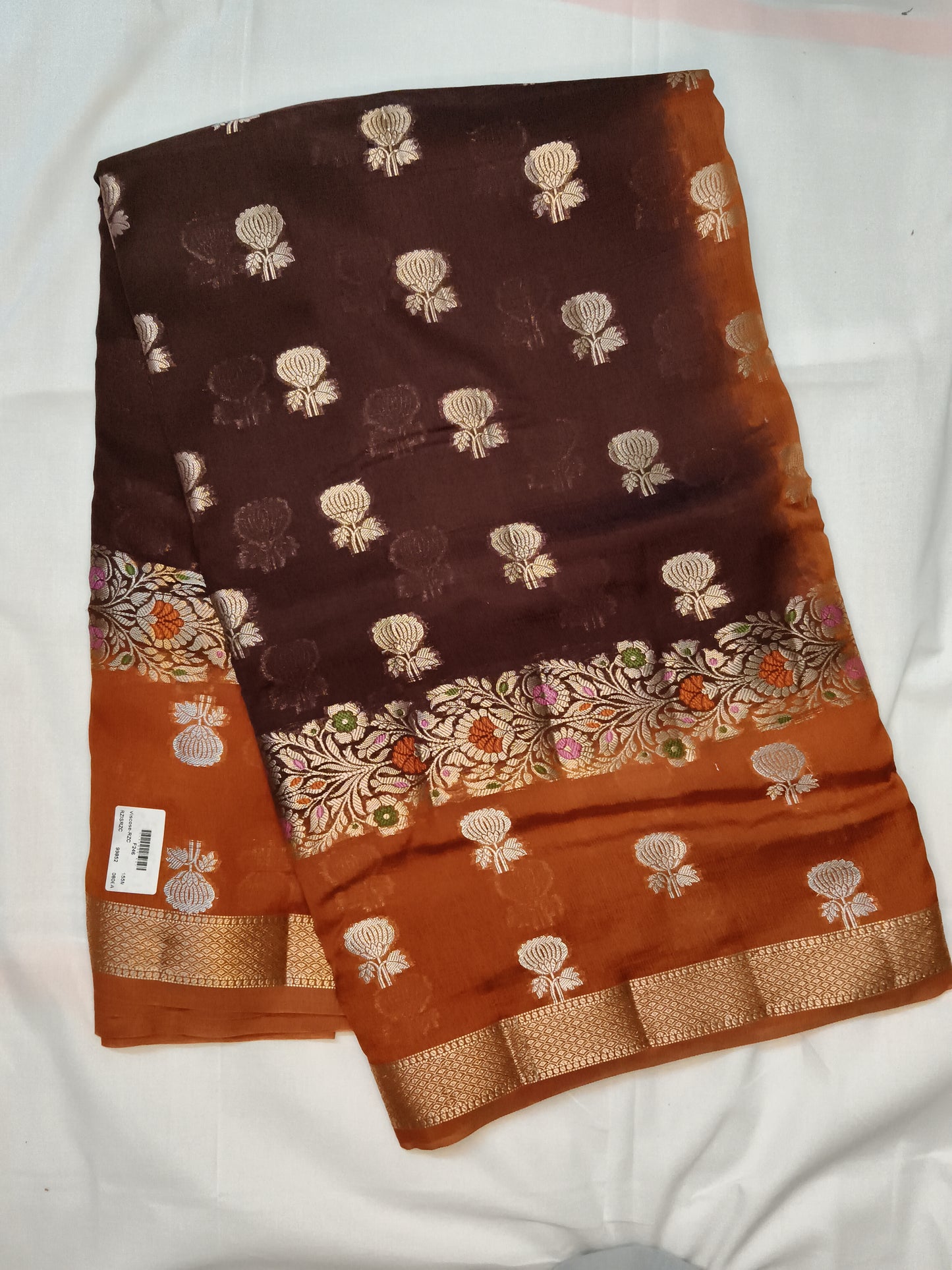 Vantara banaras khatam silk saree
