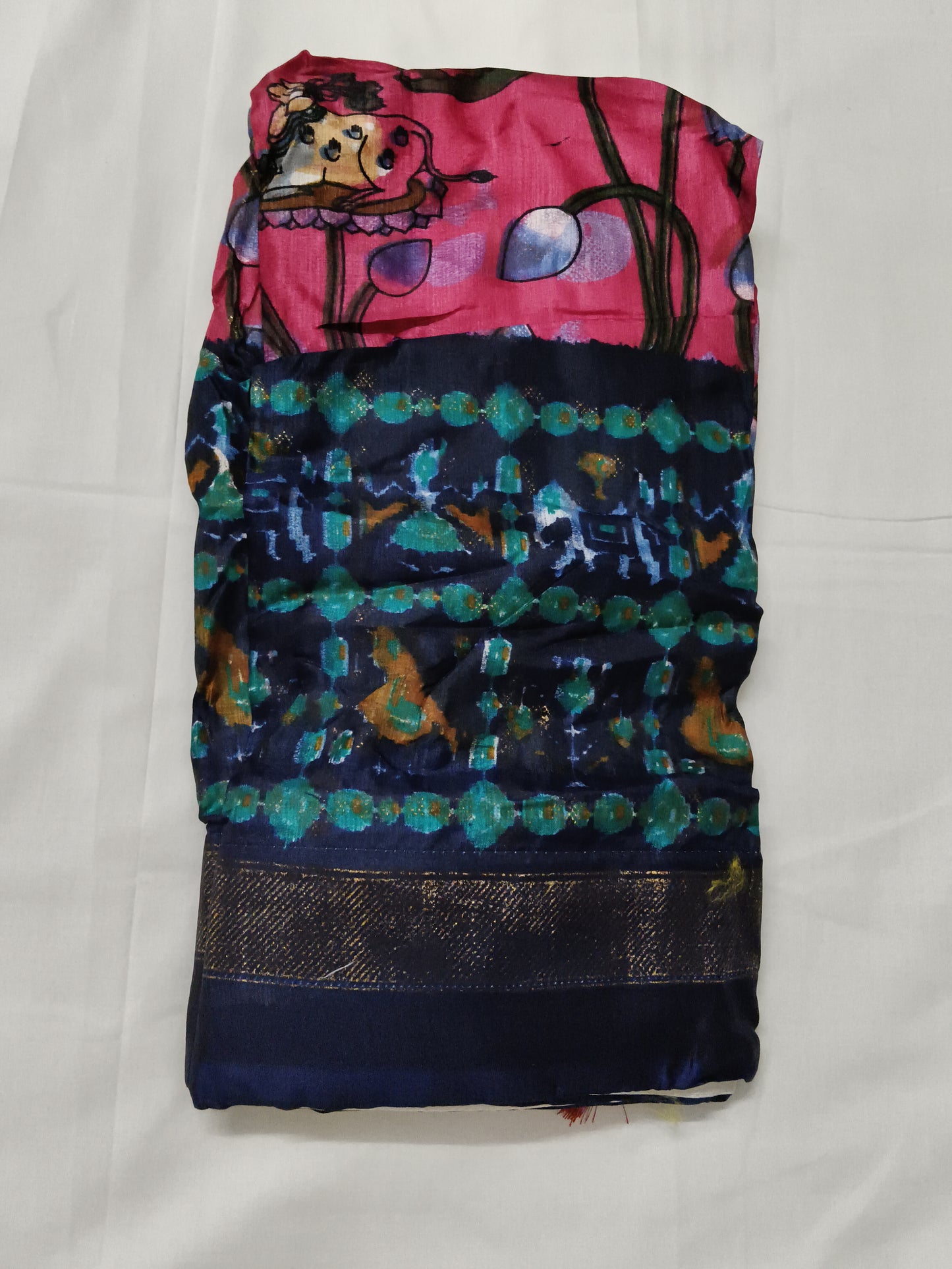 Designer printed lehenga with blouse