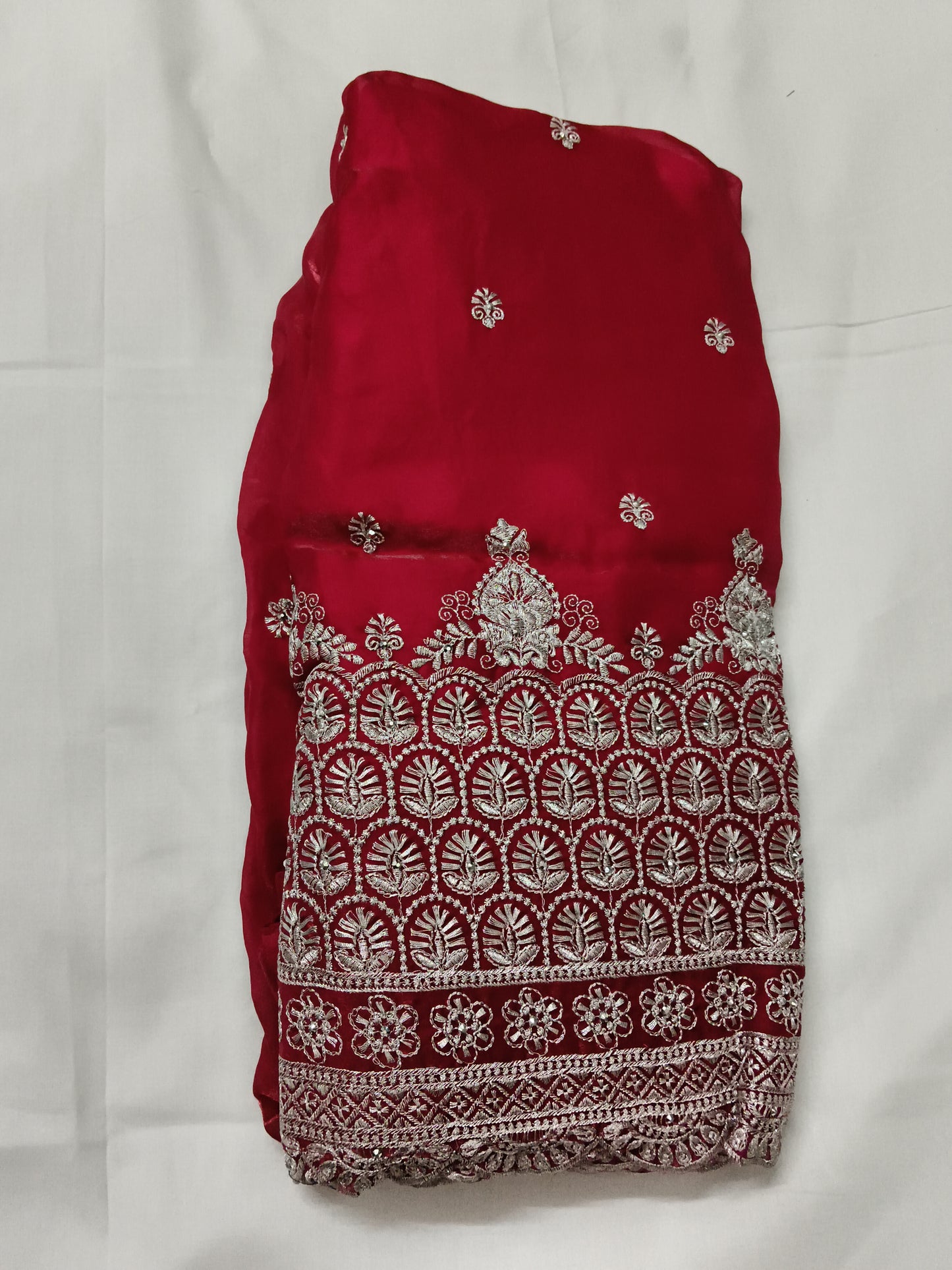 Fancy lehenga with work