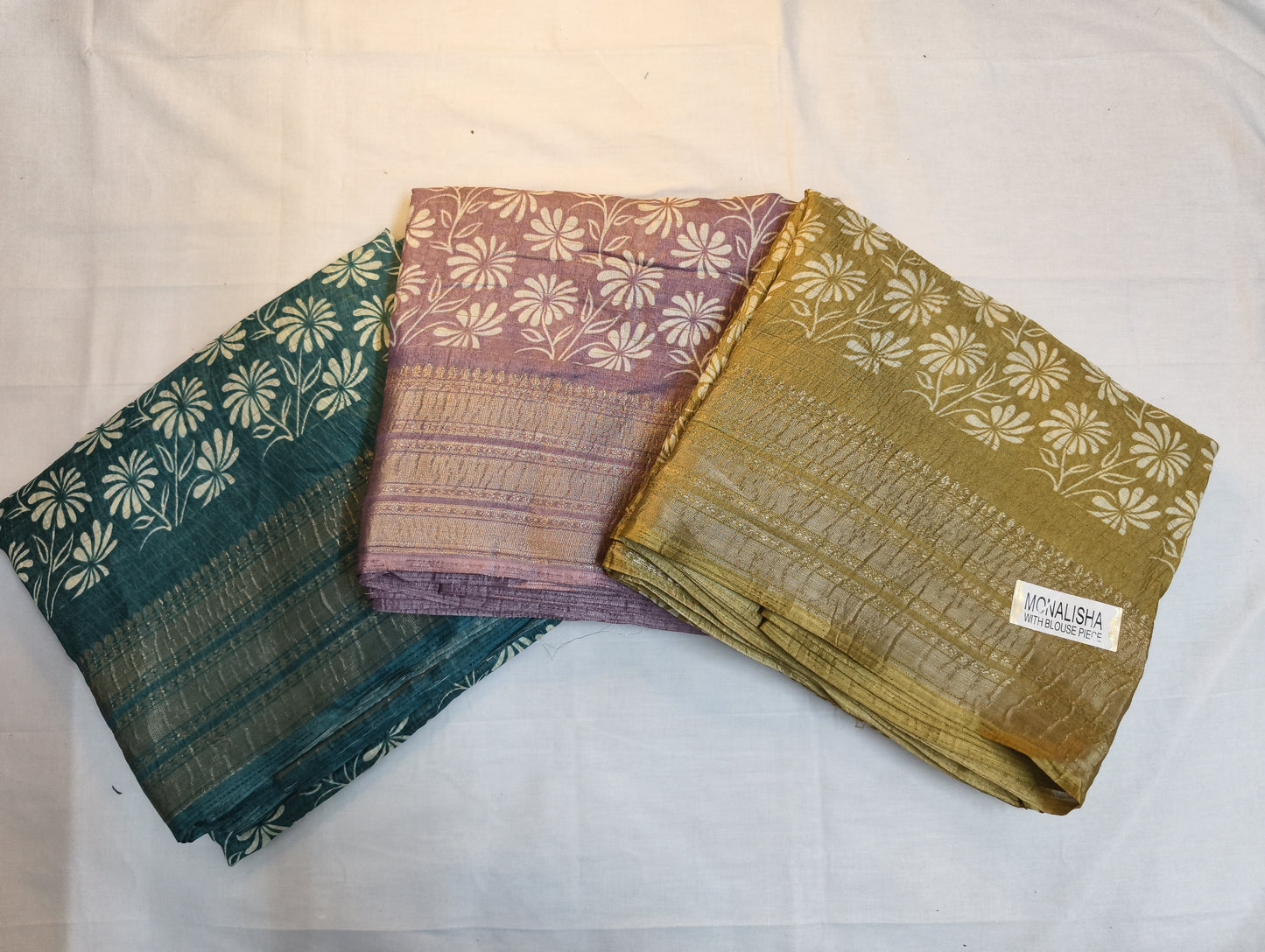 Daily wear monalisa combo sarees