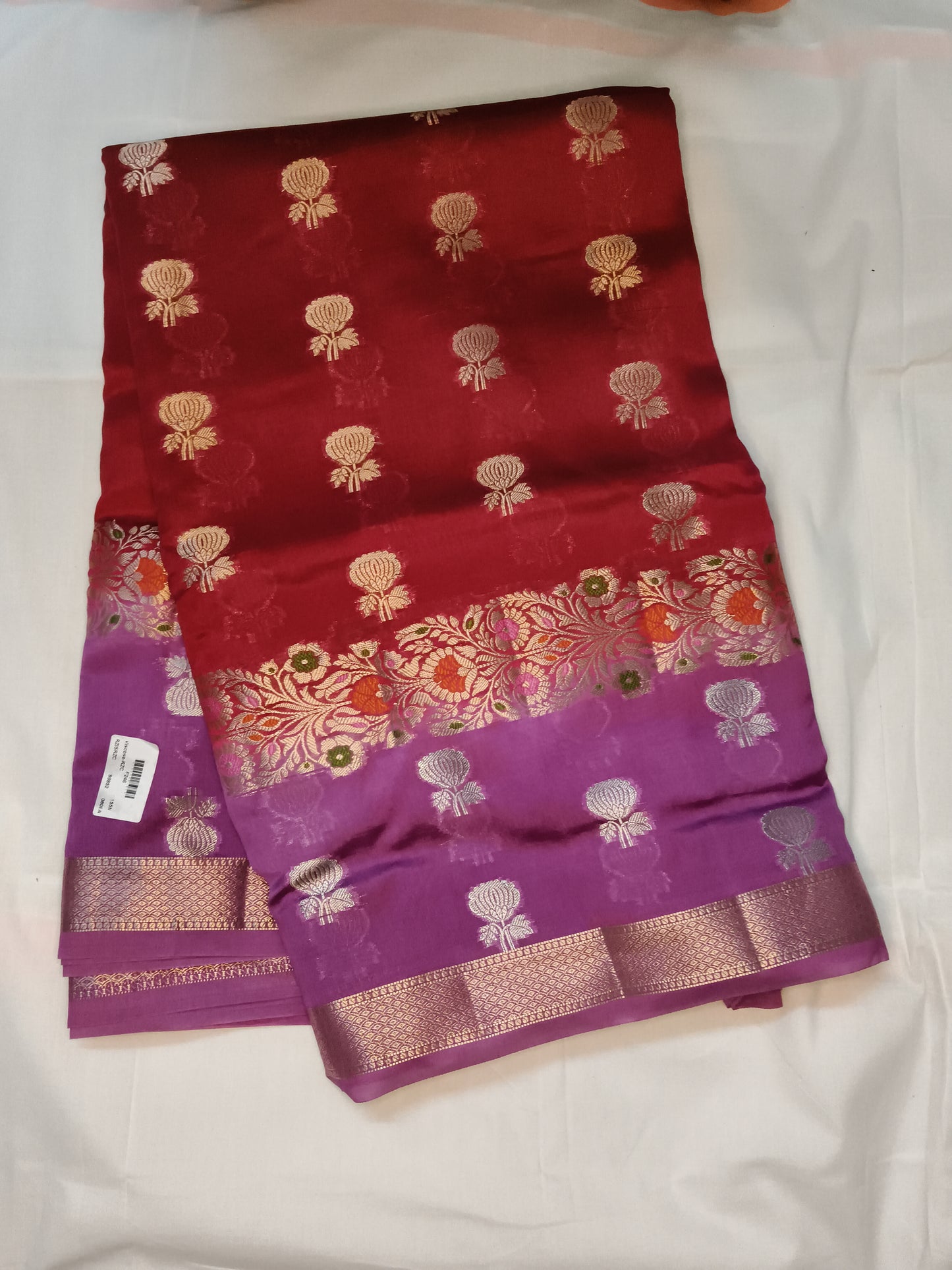 Vantara banaras khatam silk saree