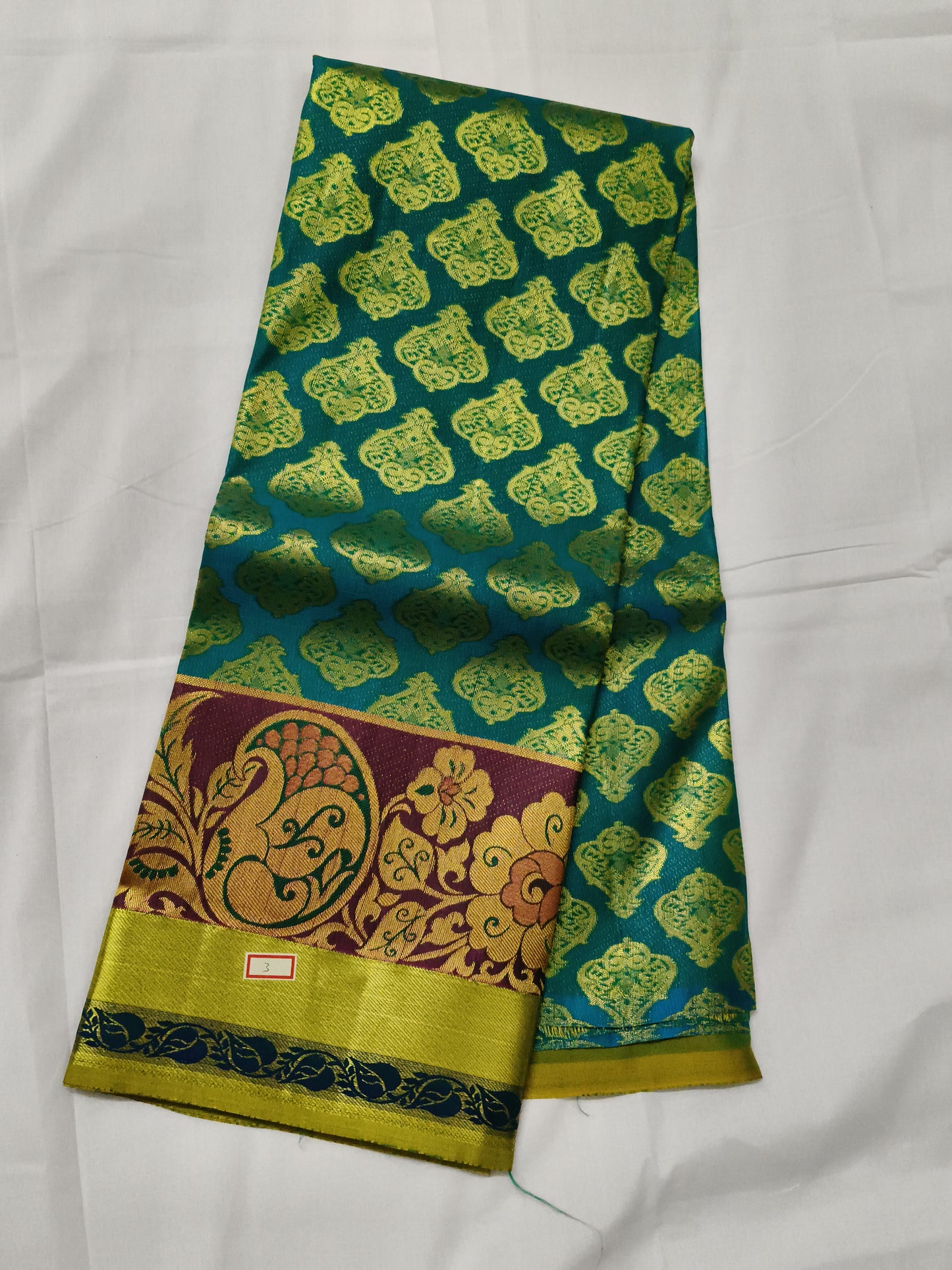 Pattu lehenga with blouse (free size)