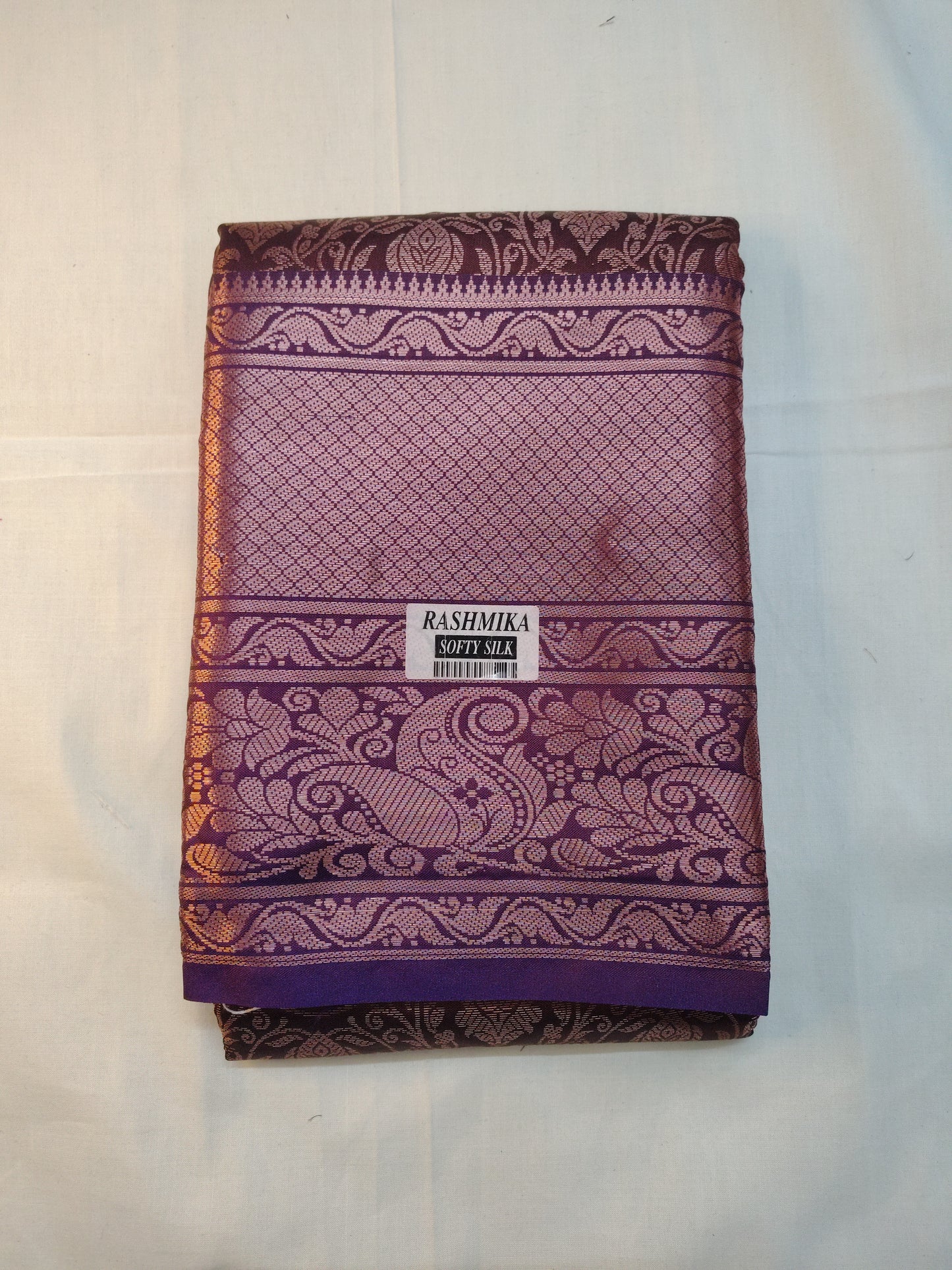 Pettubadi brocade saree semi pattu