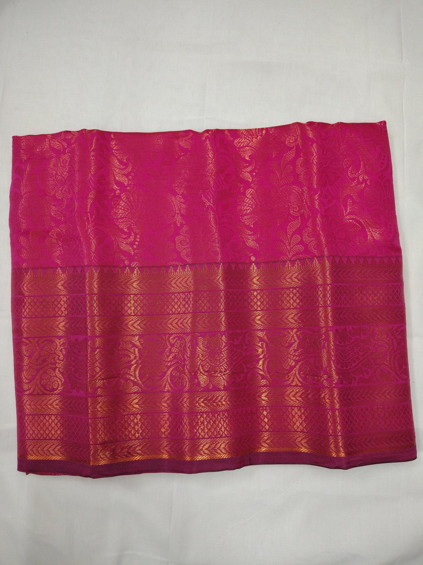 Fancy kanchi flower design saree