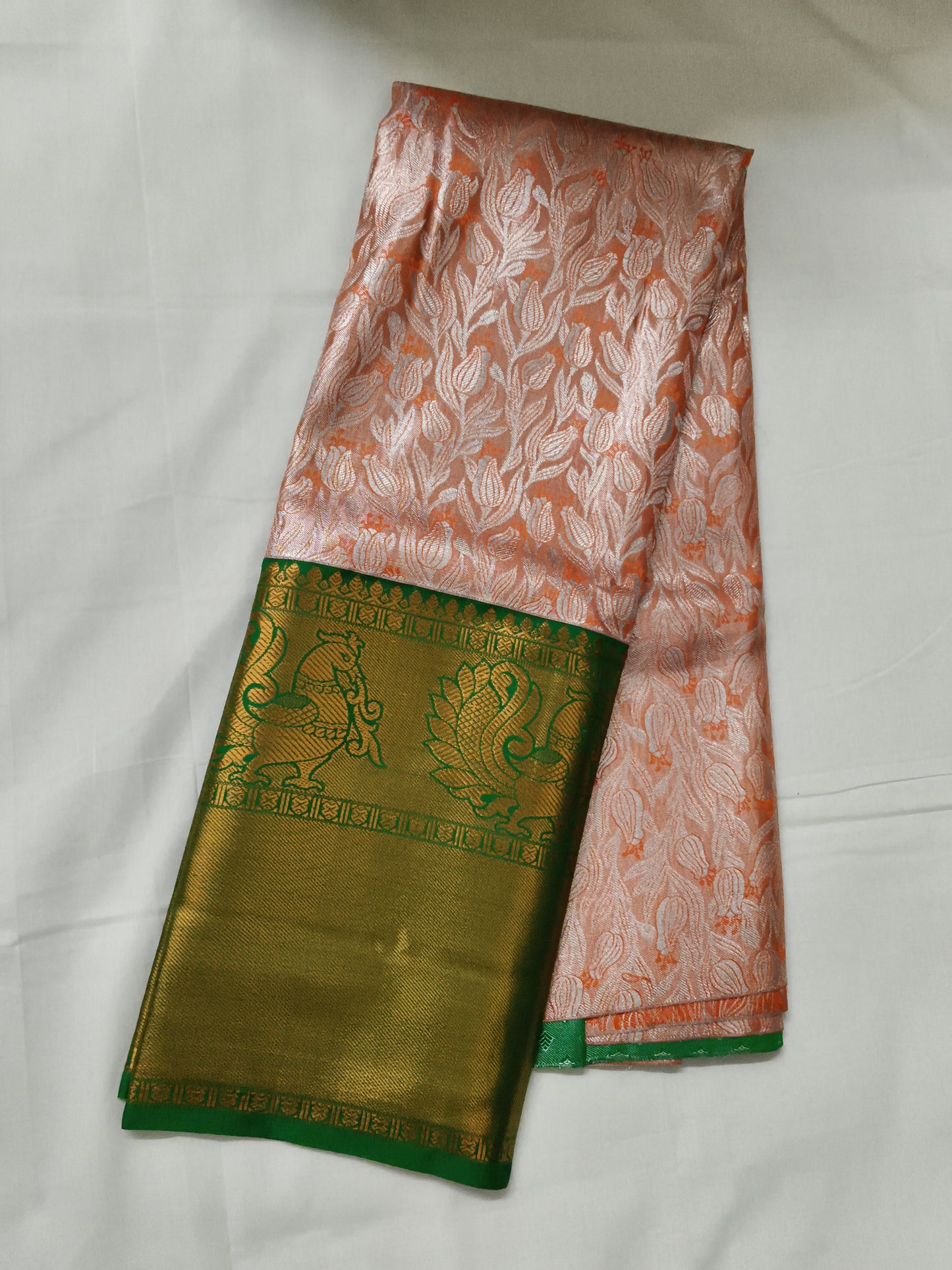 Pattu lehenga with blouse (free size)