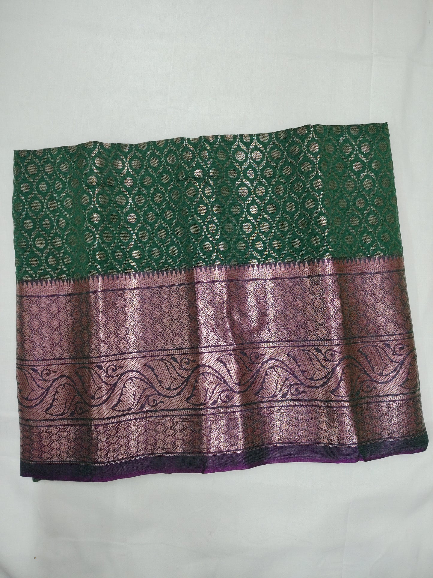 Fancy kanchi curve design saree
