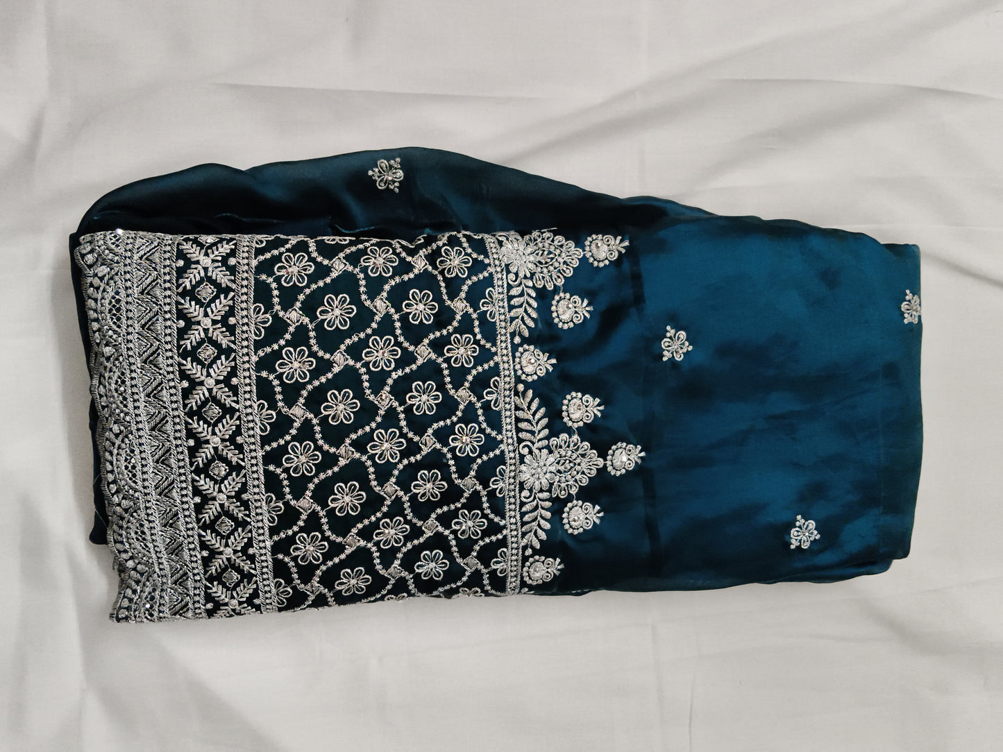 Fancy lehenga with work