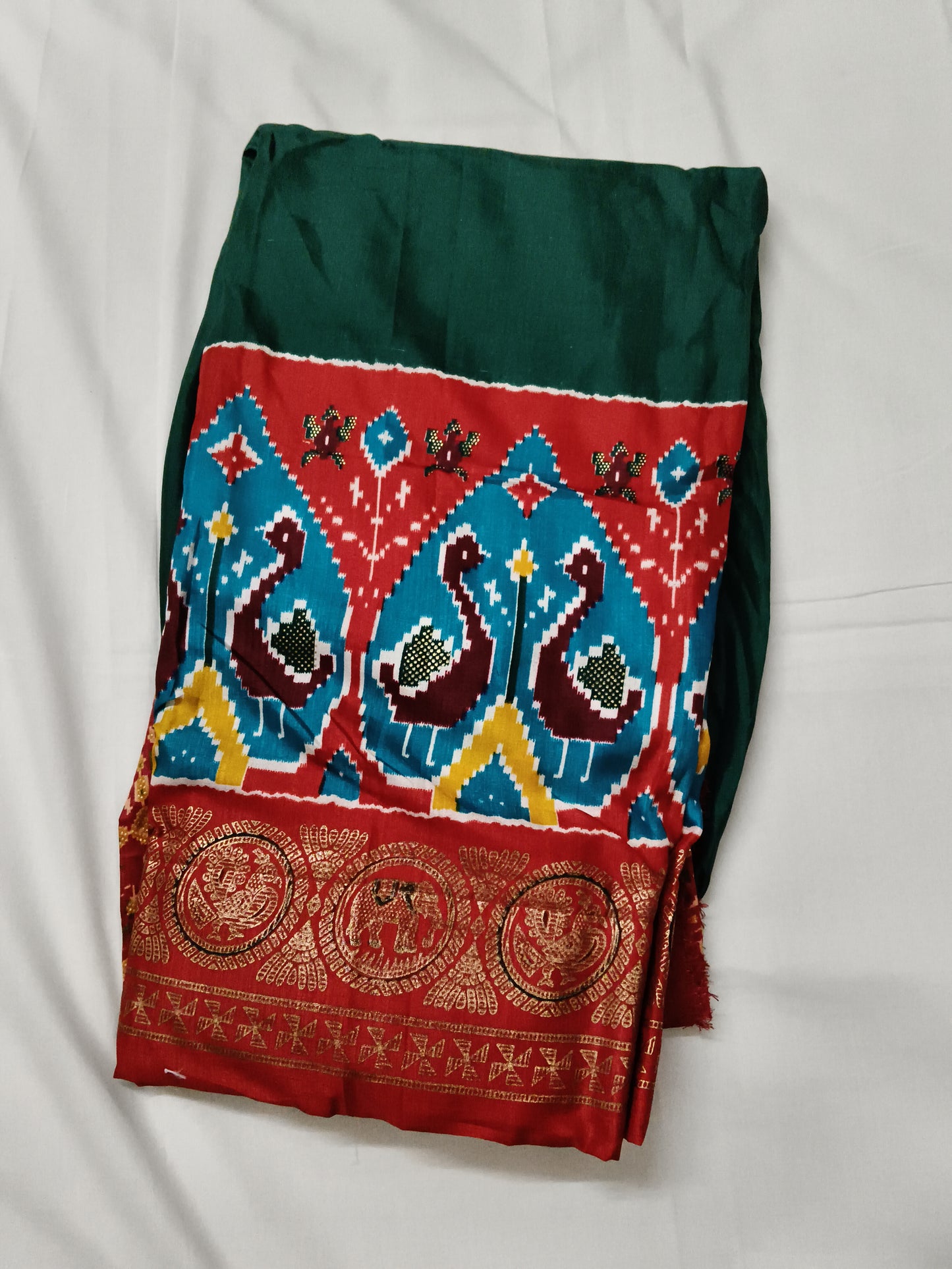 Designer printed lehenga with blouse
