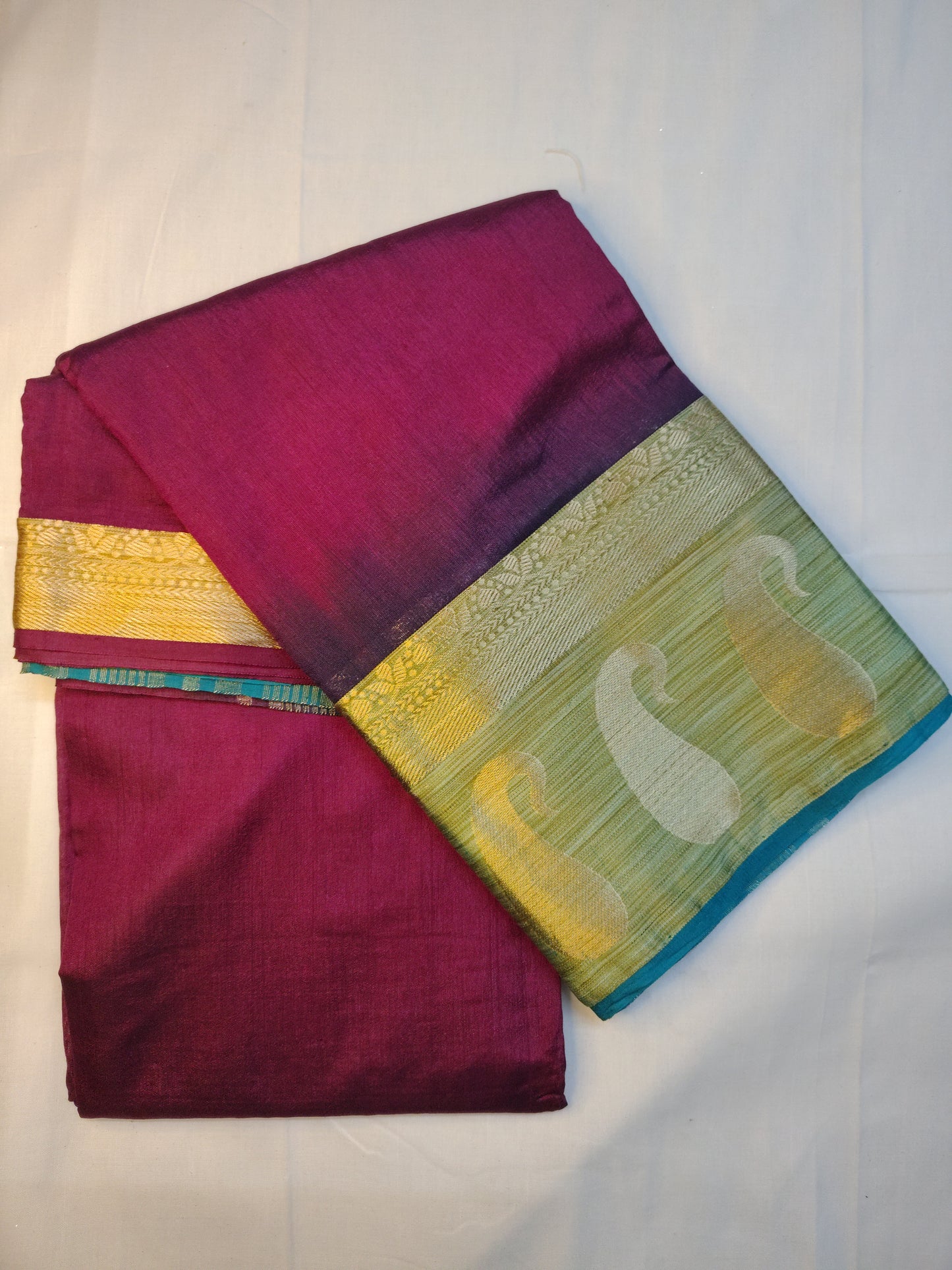 Tassar silk saree