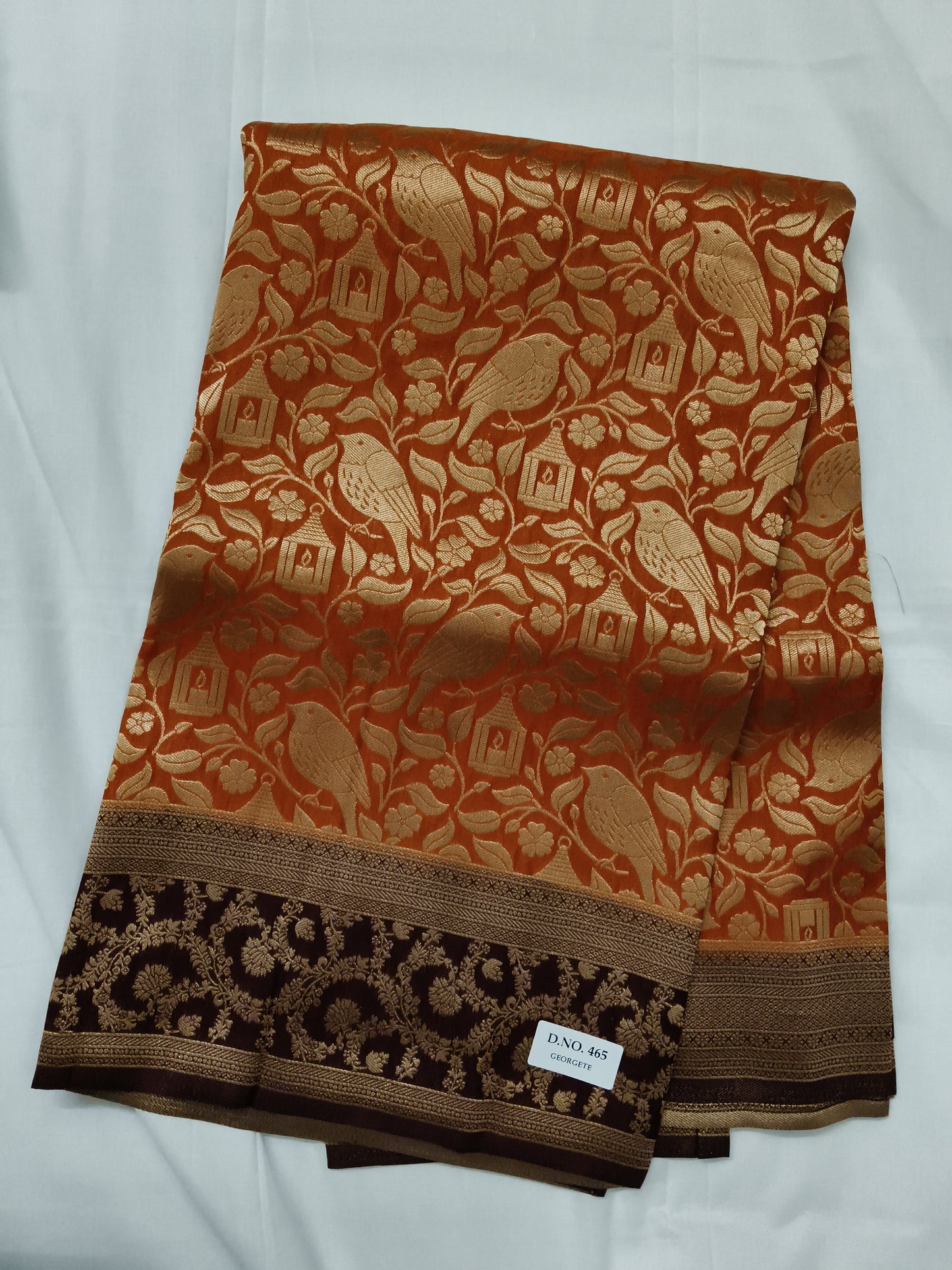 Kaddi jorget designer saree