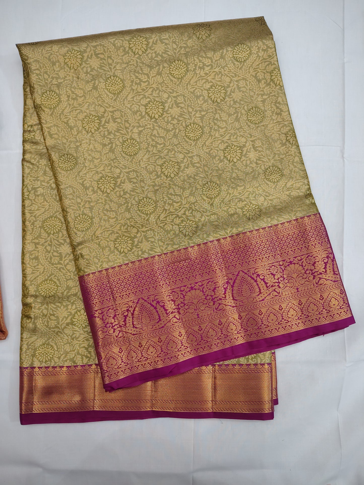 Kanjeevaram semi pattu