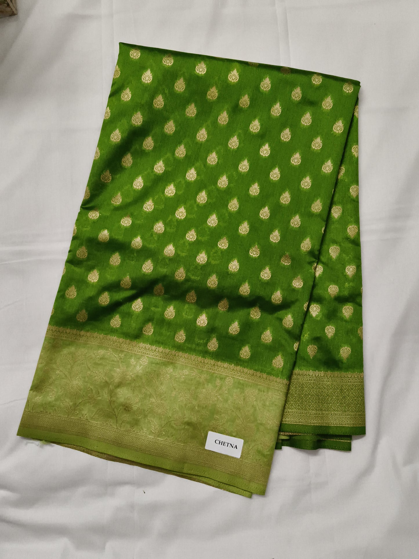 Udaan banaras semi chandari silk