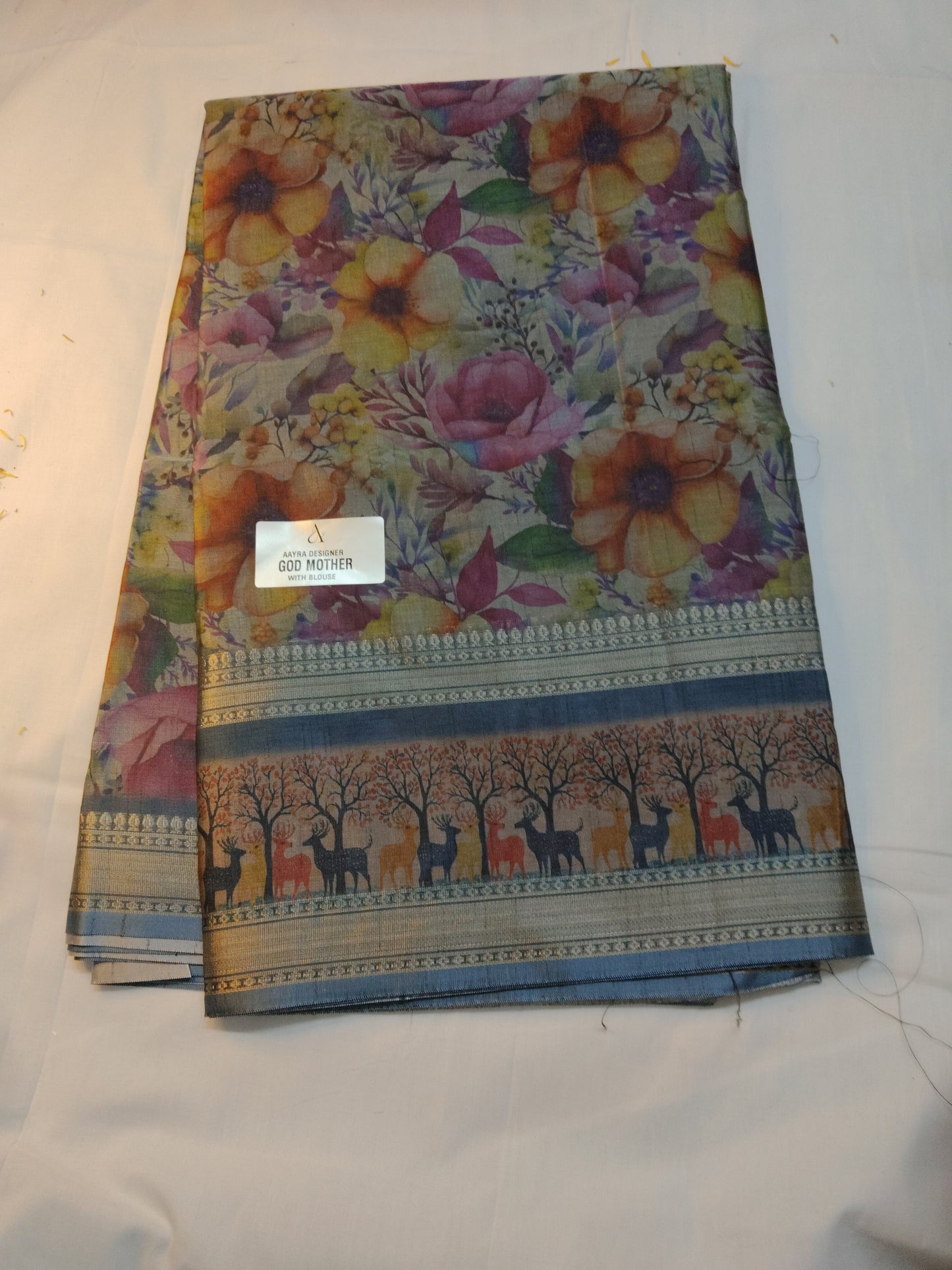 Daily wear god mother saree