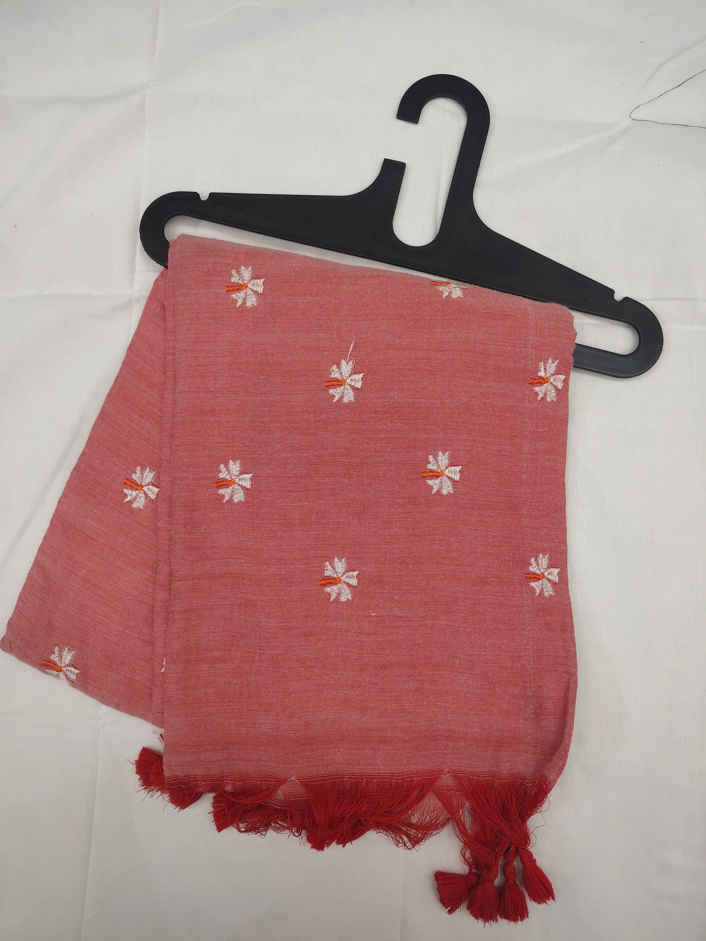 Embroidery fancy khadi saree