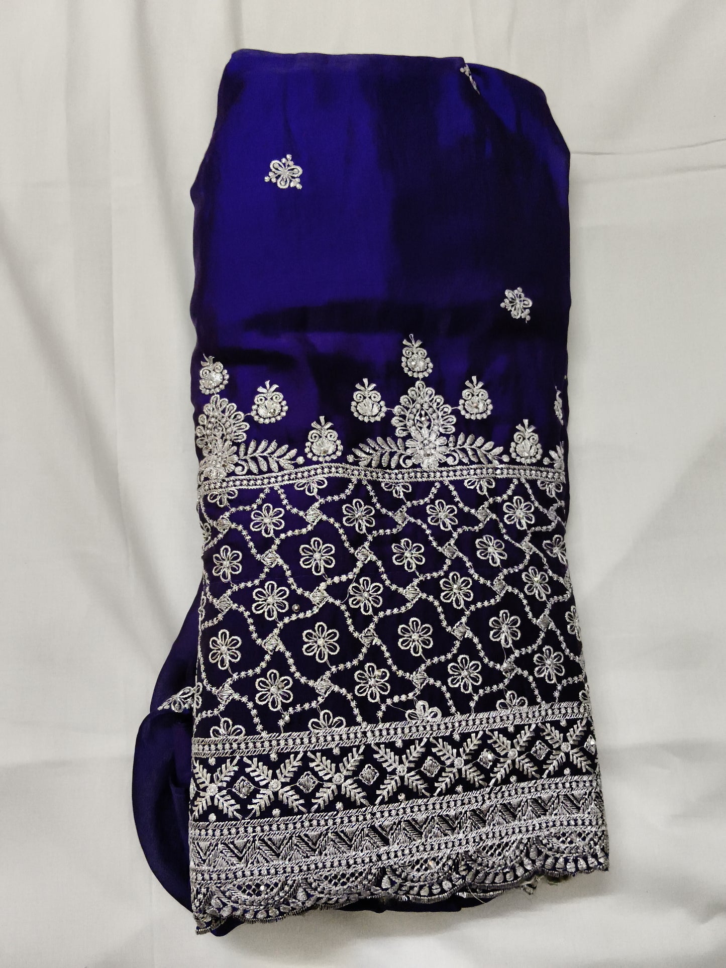 Fancy lehenga with work