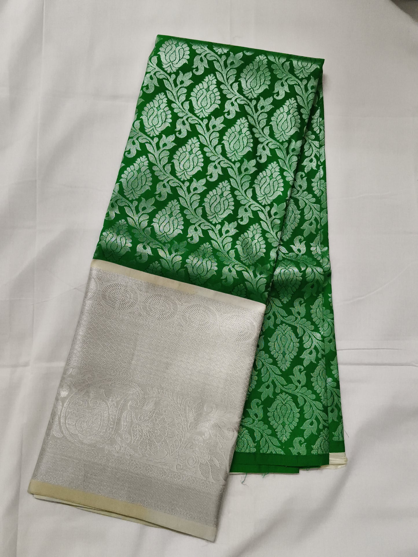 Pattu lehenga with blouse