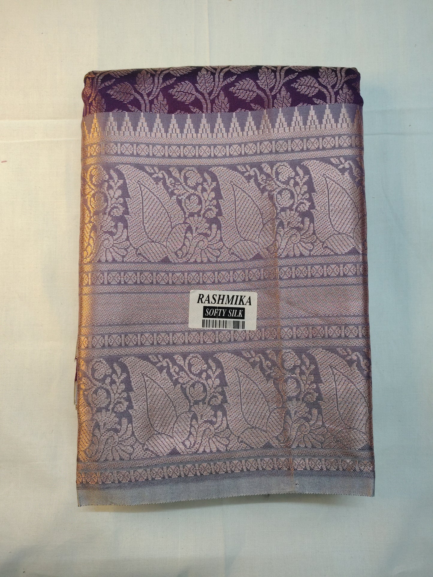 Pettubadi brocade saree semi pattu