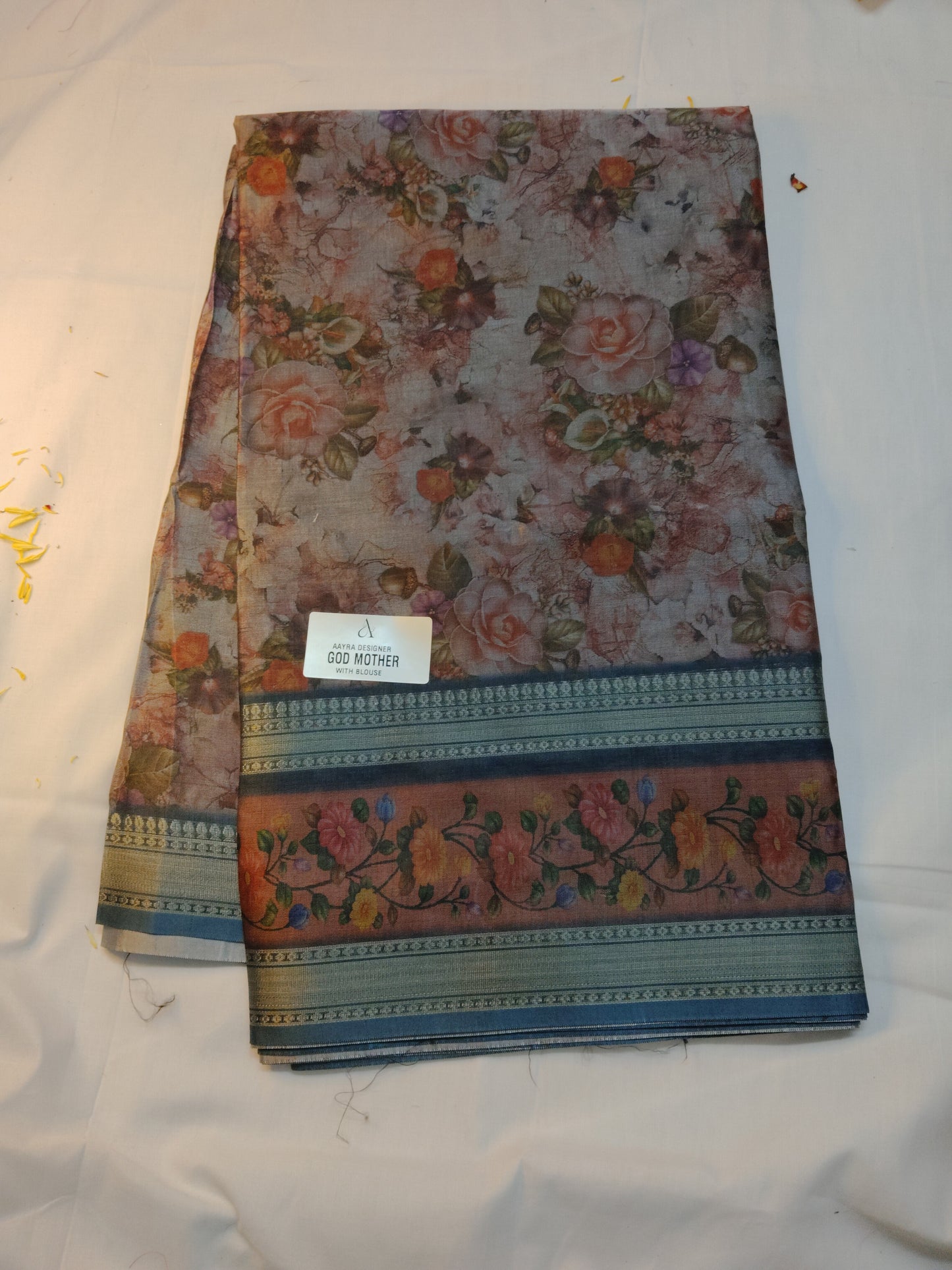 Daily wear god mother saree