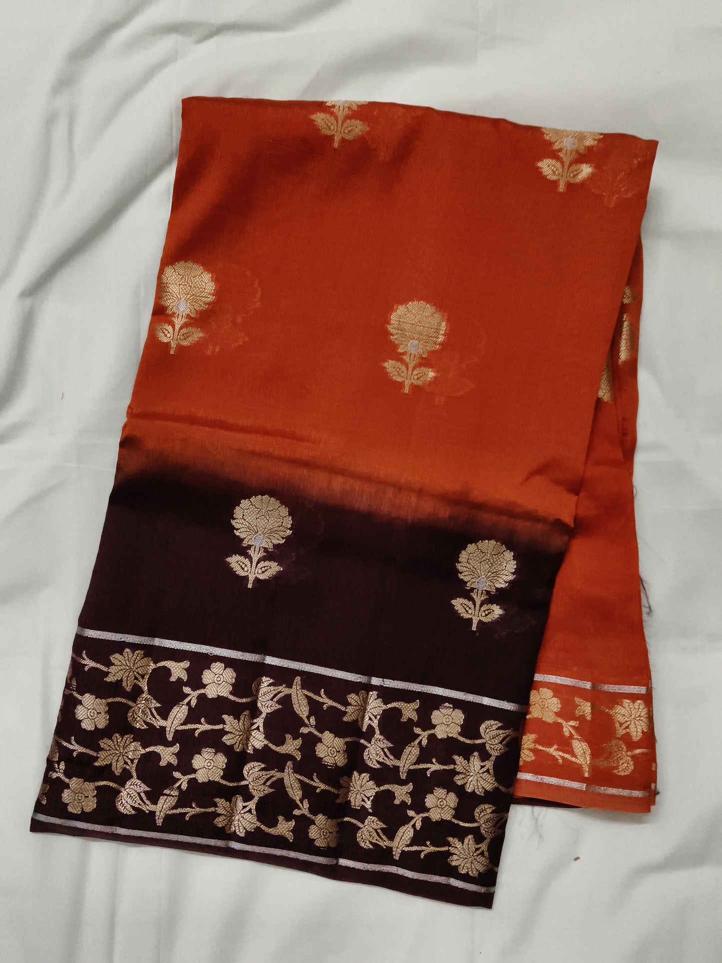 Vantara  banaras  khatam silk saree