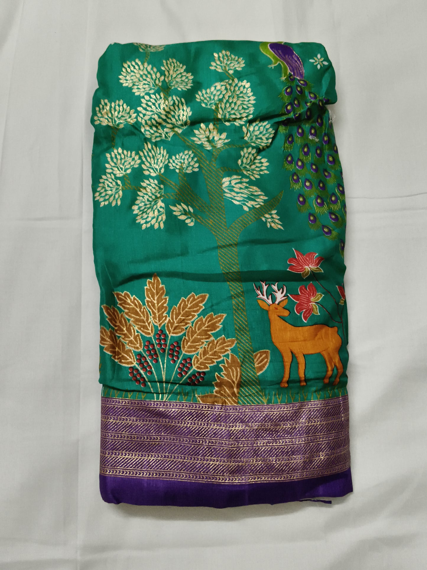 Designer printed lehenga with blouse