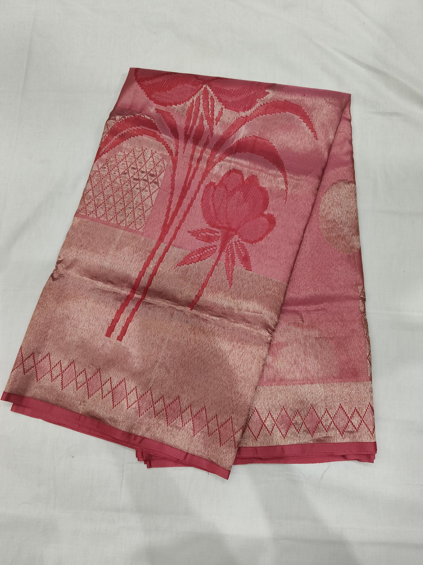 Meenakari designer pure silk mark certificated saree