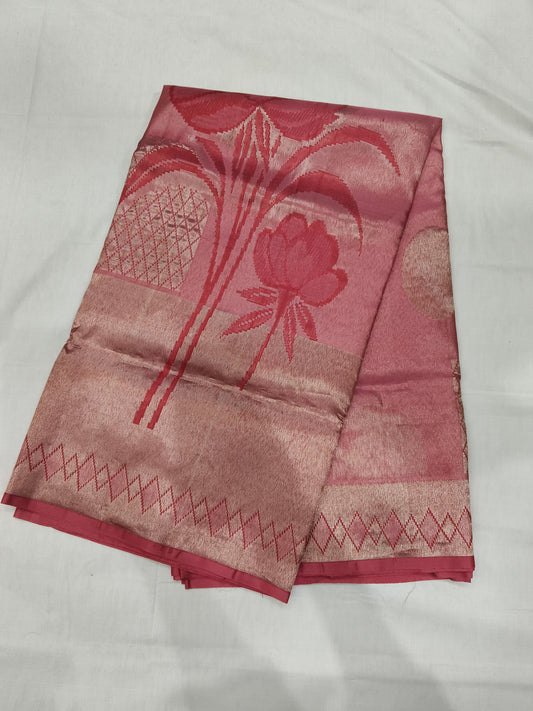 Meenakari designer pure silk mark certificated saree