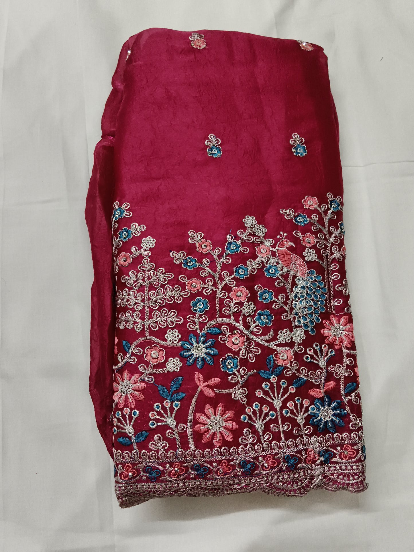 Fancy lehenga with work