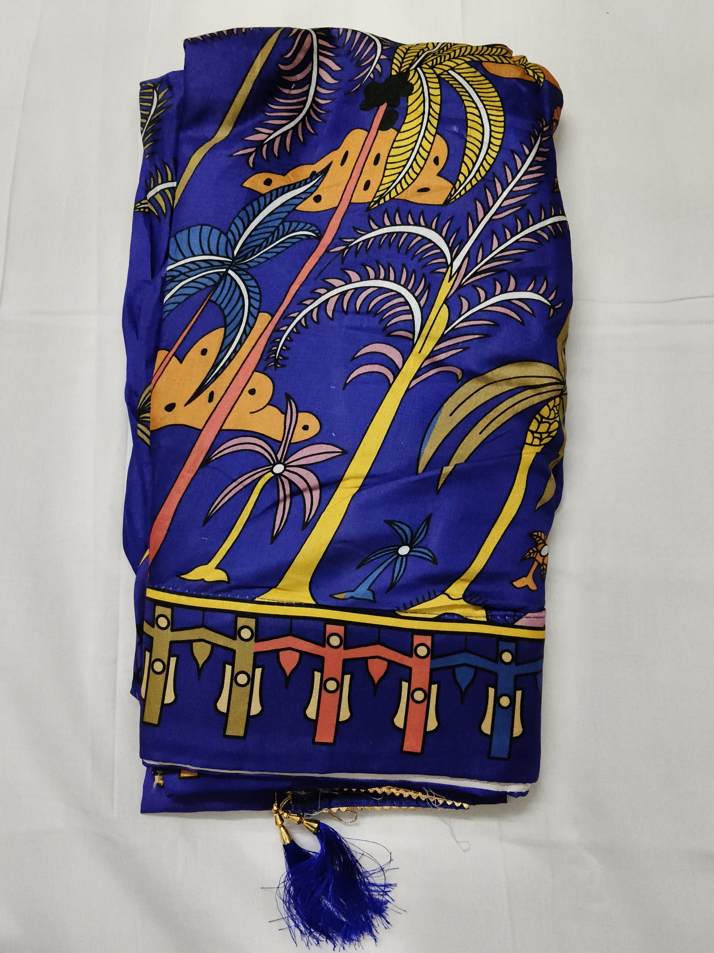 Designer printed lehenga with blouse